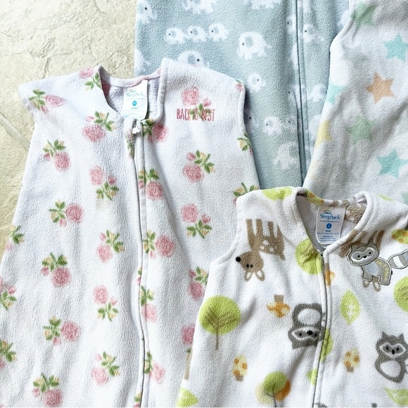 Bundle of 4 Halo Sleep Sacks Fleece Unisex Sizes Small, Medium, XL, 0-24months - Picture 6 of 8